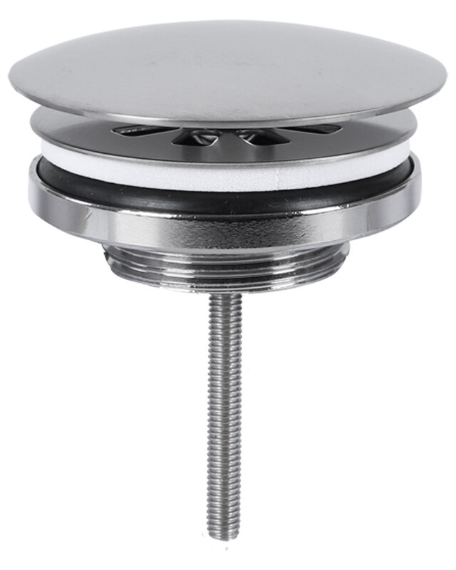 Differnz Differnz afvoerplug always open mat chroom 72mm