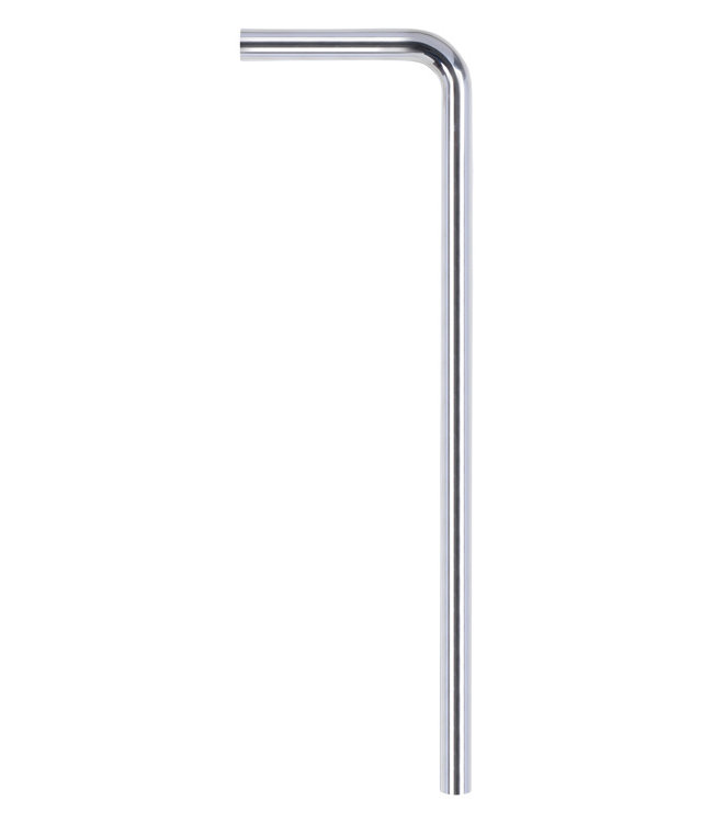 Differnz Vloerbuis diameter 32 mm 75 x 22 cm chroom