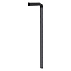 Vloerbuis diameter 32 mm 75 x 22 cm mat zwart