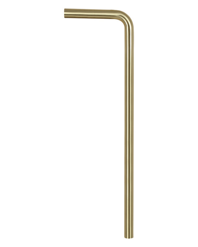 Differnz Vloerbuis diameter 32 mm 75 x 22 cm mat goud