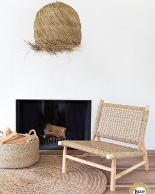 Bazar Bizar Les Quatre Mains Wasmanden - Natural - Set van 3