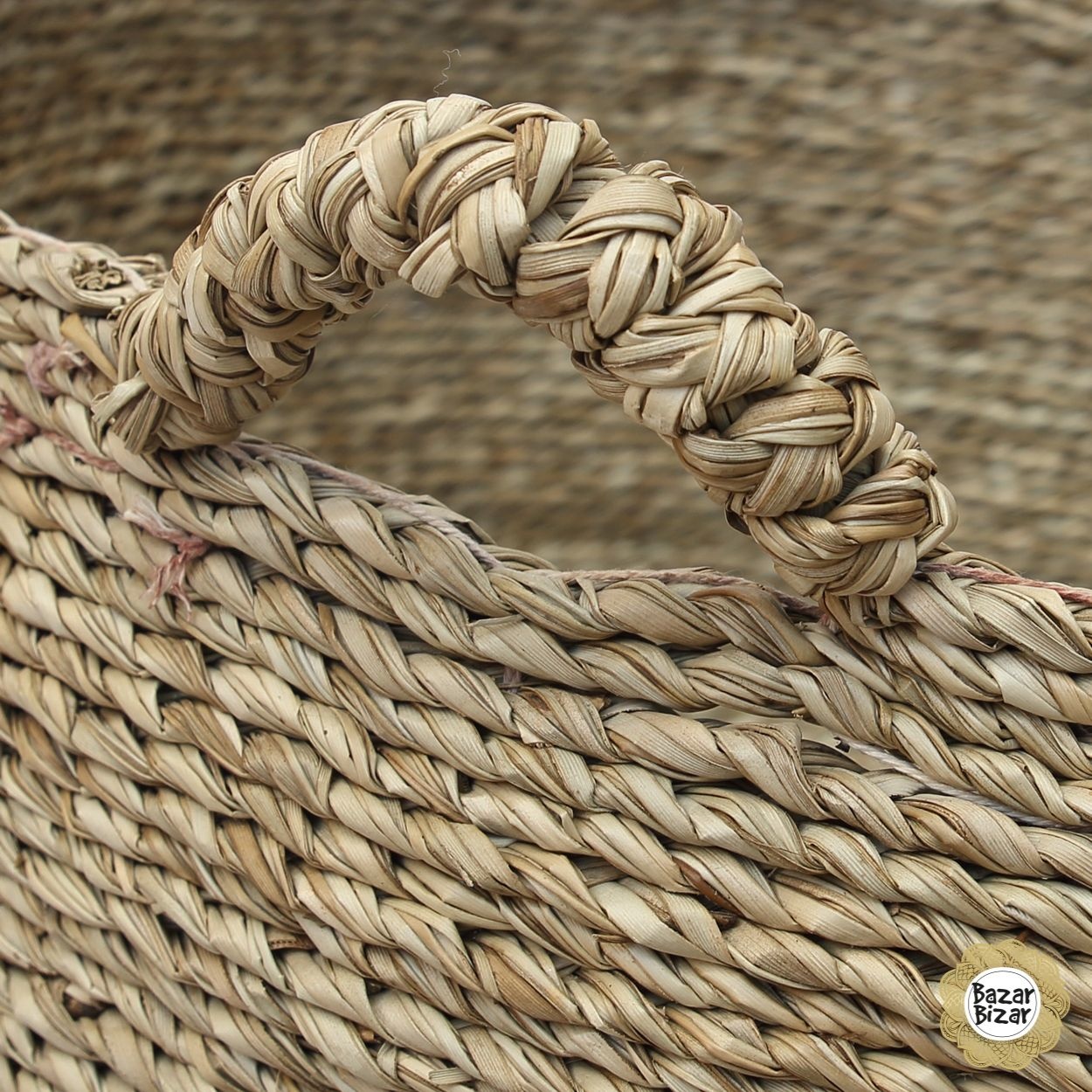 Bazar Bizar Les Quatre Mains Wasmanden - Natural - Set van 3