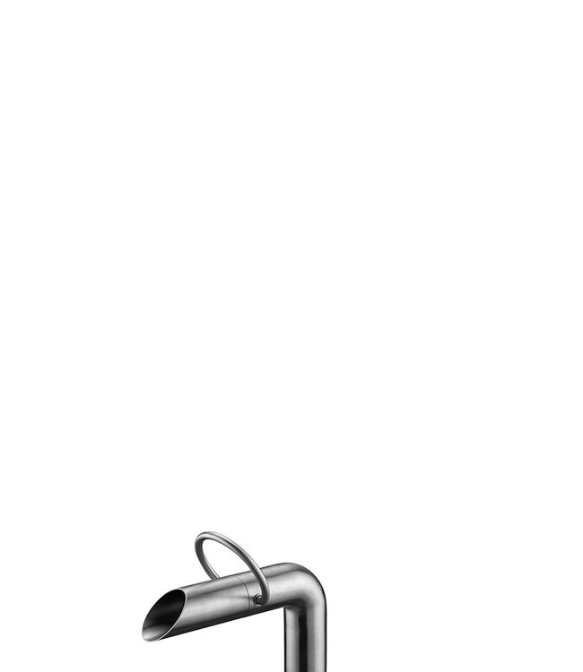 JEE-O Pure – Lage Wastafelkraan Opbouw Geborsteld & Gepolijst