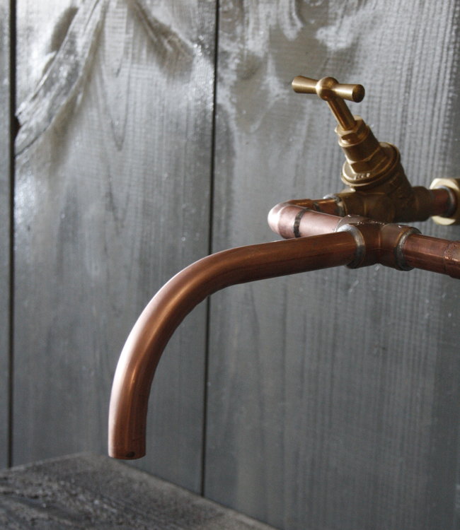 Rene Houtman Arnhem - Koperen Kraan - Mengkraan - Muurkraan - Handmade