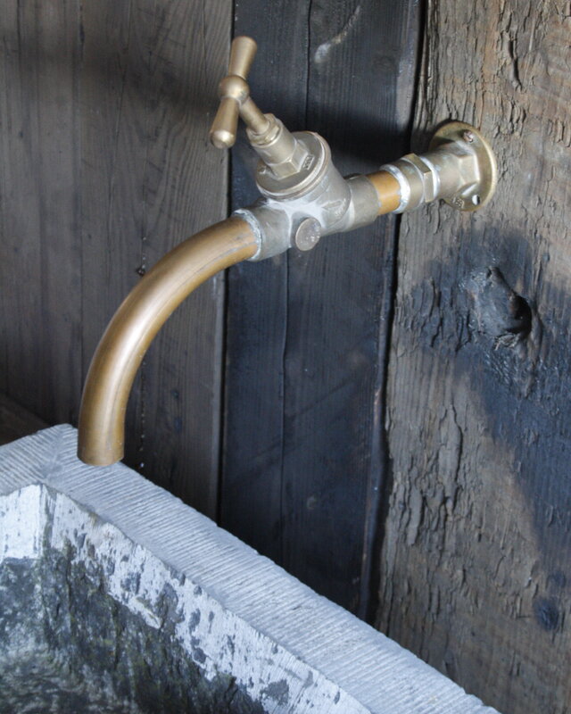 Rene Houtman Assen - Koperen Muurkraan - Koud Water - Handmade