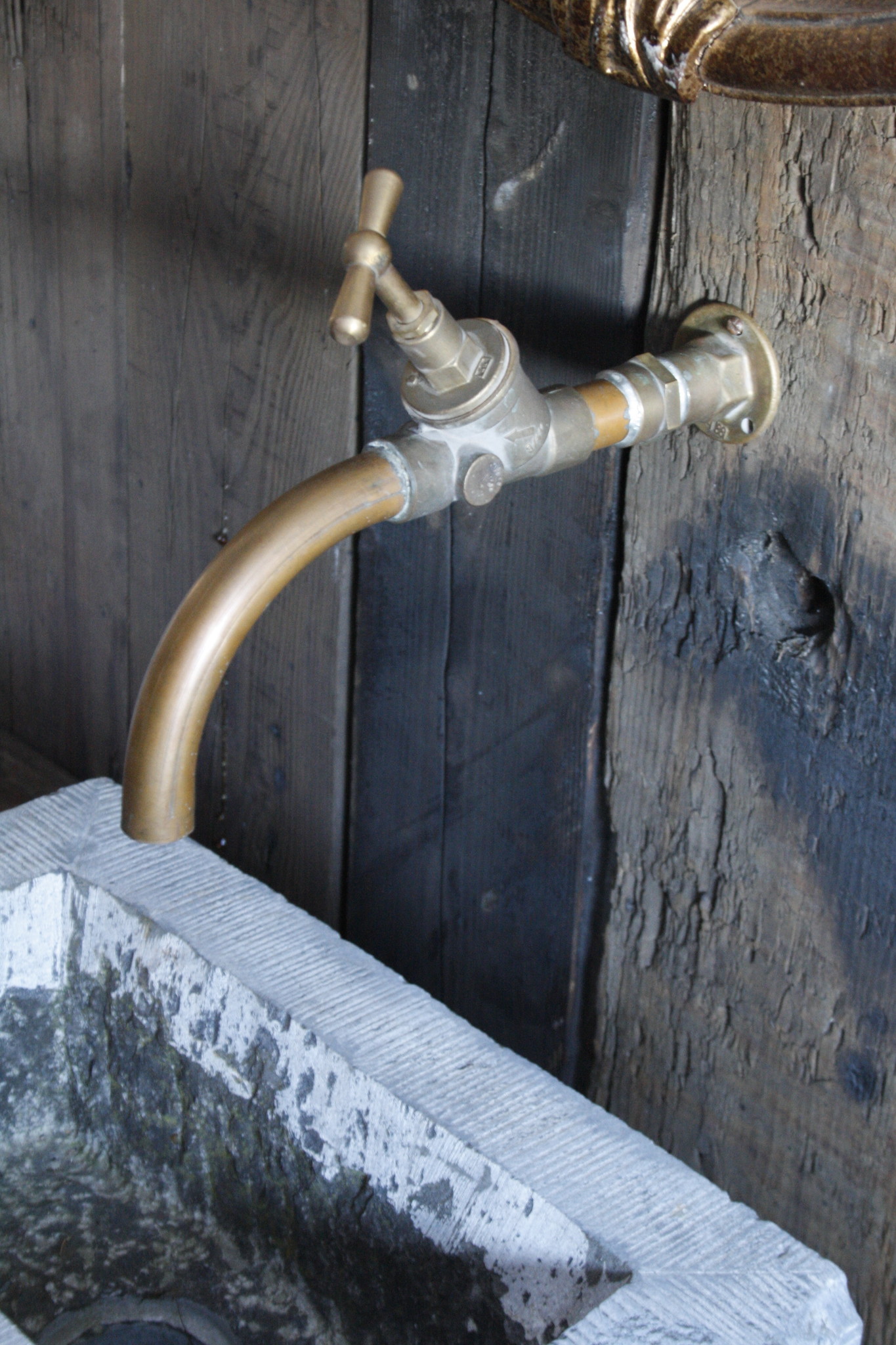 Rene Houtman Assen - Koperen Muurkraan - Koud Water - Handmade