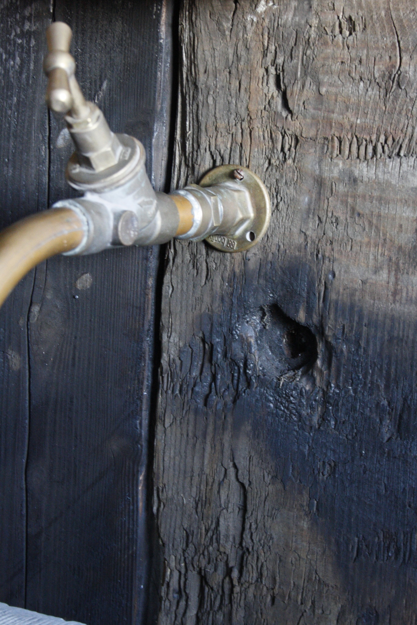 Rene Houtman Assen - Koperen Muurkraan - Koud Water - Handmade