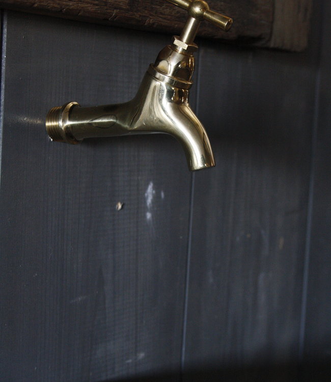 Rene Houtman Maastricht - Messing Tapkraan - Koud Water Muur -