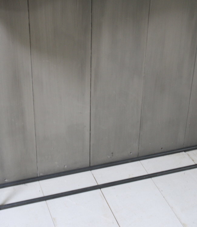 Rene Houtman Sidetable Ijzeren Onderstel Oud Eikenhout