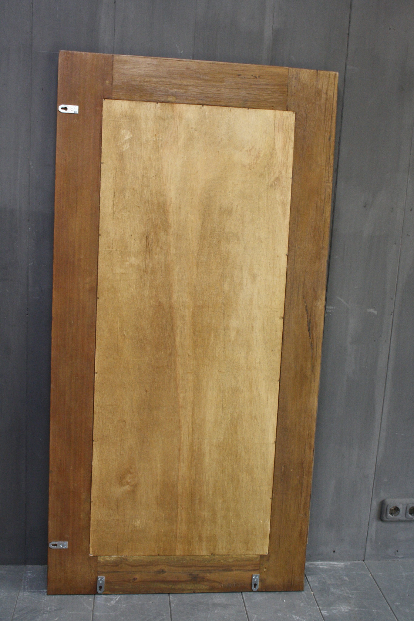 Rene Houtman Oud Houten Spiegel Roug 160x80 cm Grey