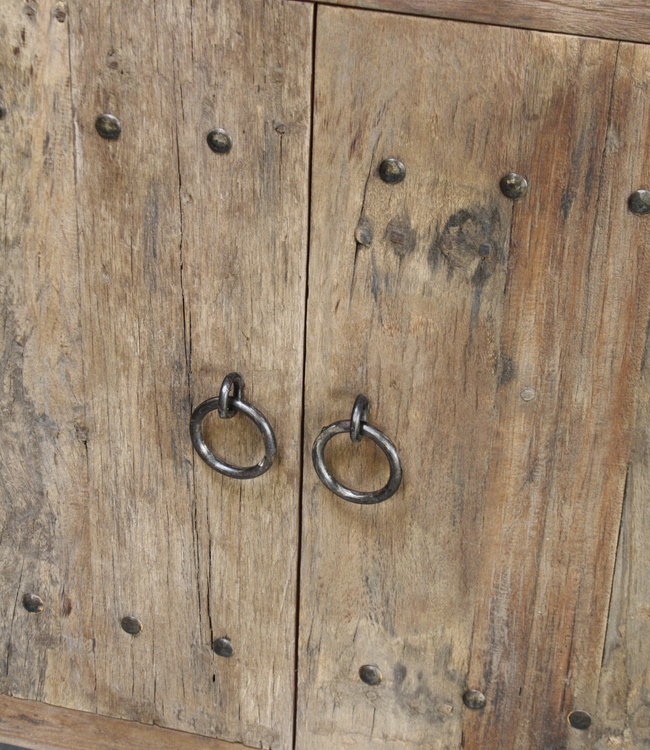 Rene Houtman Wastafelmeubel Hendrik 90x90 cm Naturel Hout