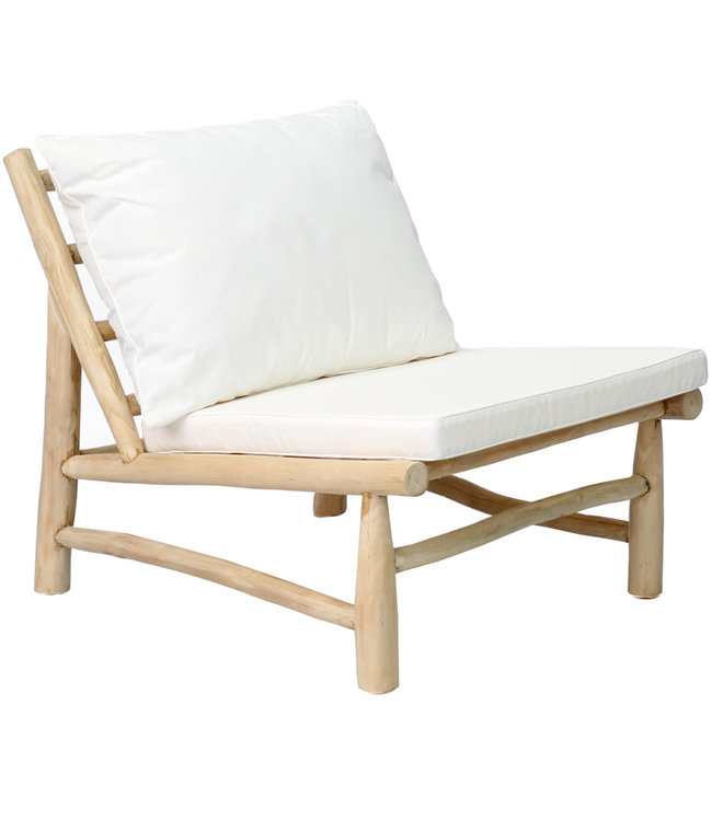 Bazar Bizar The Island One Seater - Natuurlijk wit