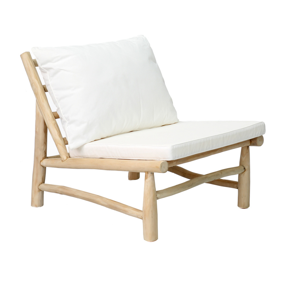Bazar Bizar The Island One Seater - Natuurlijk wit