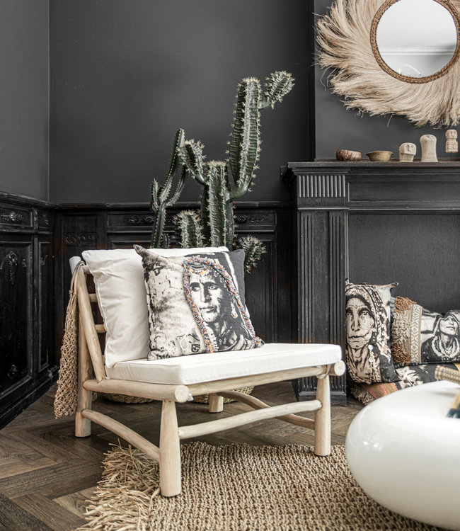 Bazar Bizar The Island One Seater - Natuurlijk wit