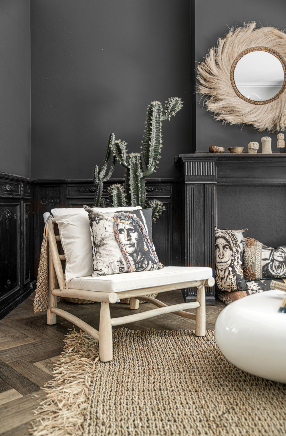 Bazar Bizar The Island One Seater - Natuurlijk wit
