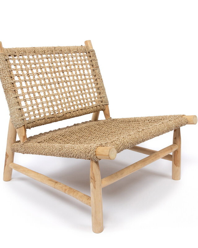 Bazar Bizar The Island Sisal One Seater - Natuurlijk