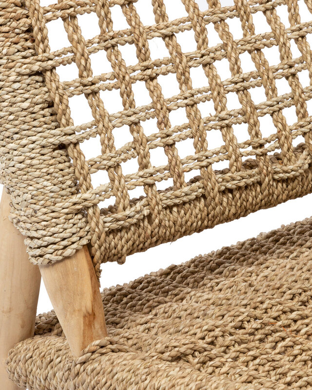 Bazar Bizar The Island Sisal One Seater - Natuurlijk