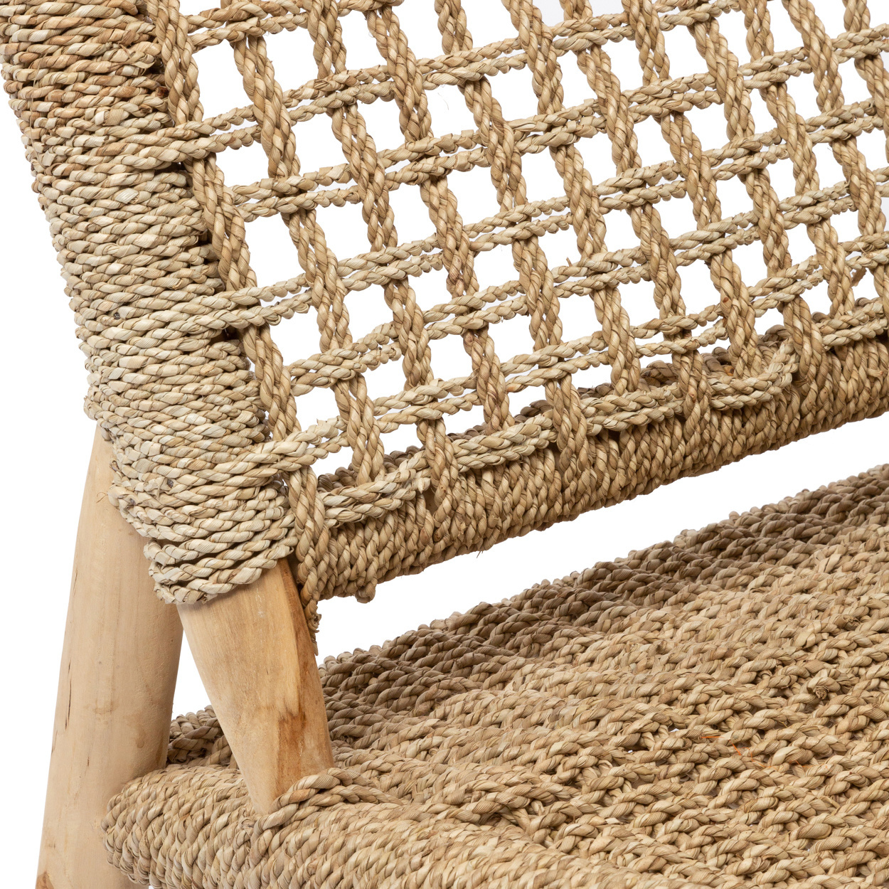 Bazar Bizar The Island Sisal One Seater - Natuurlijk