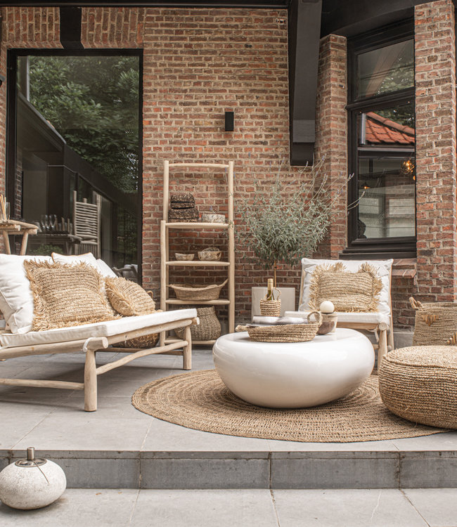 Bazar Bizar The Island Two Seater - Natuurlijk wit