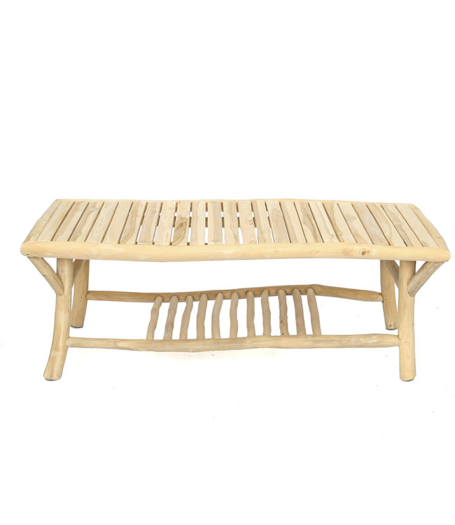 Bazar Bizar De Tulum Salontafel - Naturel - L140 x H45 cm