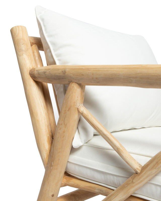 Bazar Bizar De Tulum One Seater - Wit