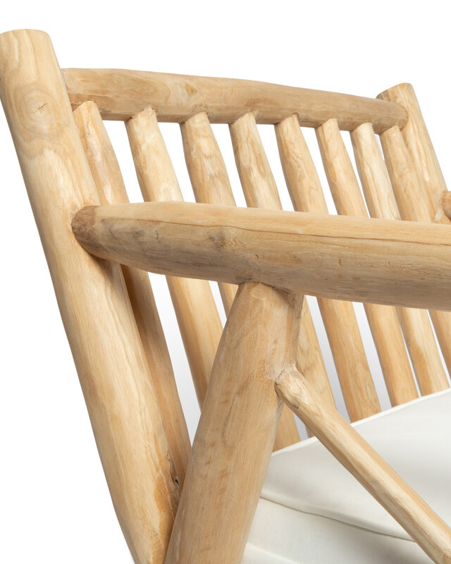 Bazar Bizar De Tulum One Seater - Wit