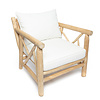 De Tulum One Seater - Wit