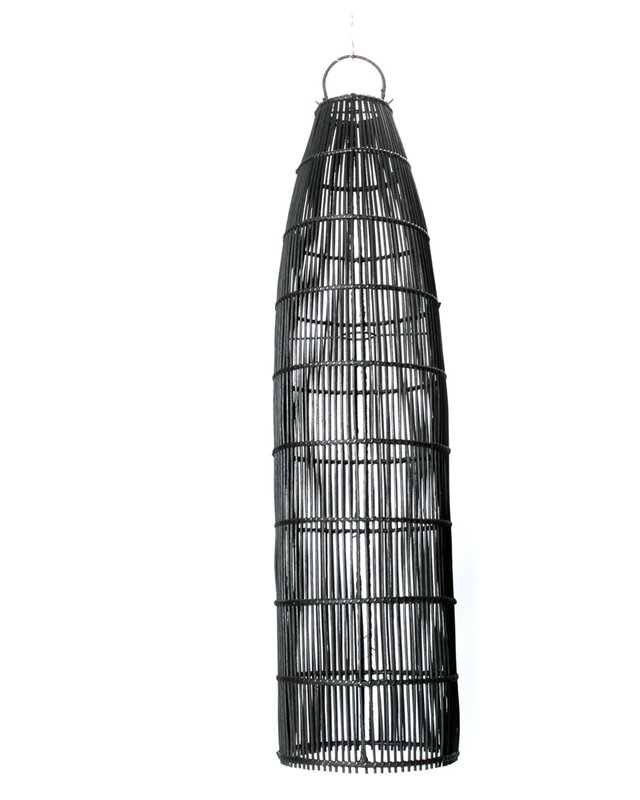 Bazar Bizar The Fish Trap Hanger - Zwart - L