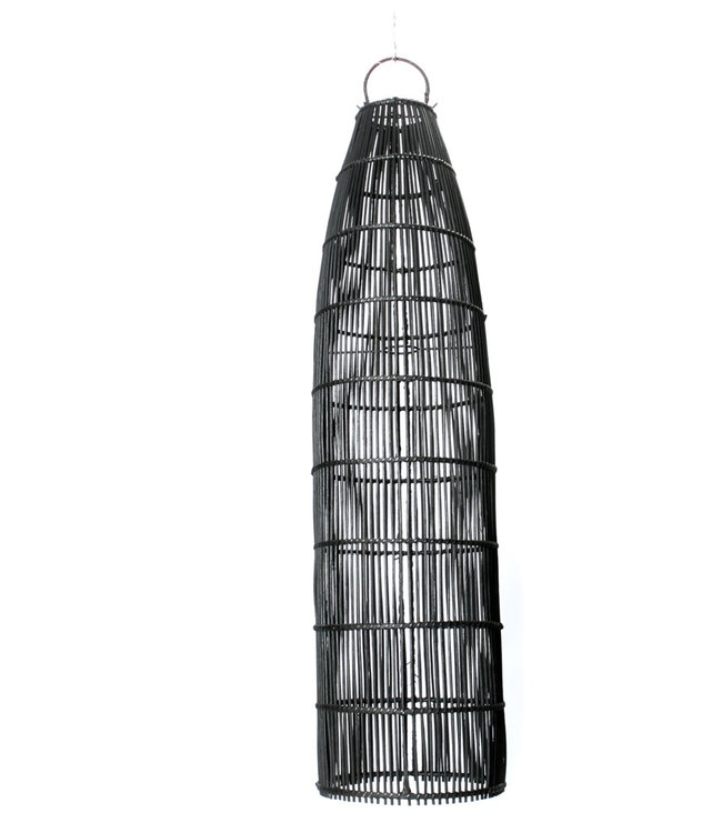 Bazar Bizar The Fish Trap Hanger - Zwart - L