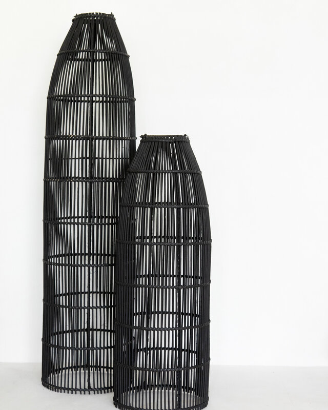 Bazar Bizar The Fish Trap Hanger - Zwart - L