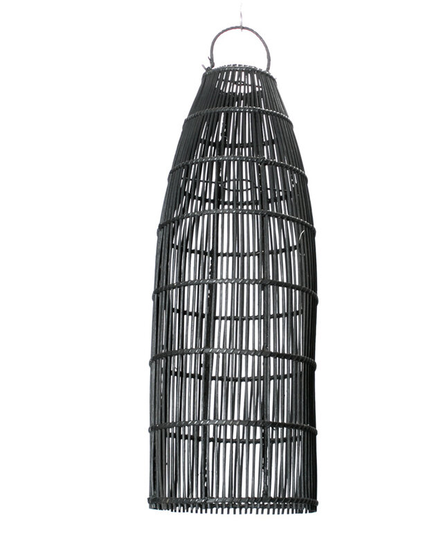 Bazar Bizar The Fish Trap Hanger - Zwart - M