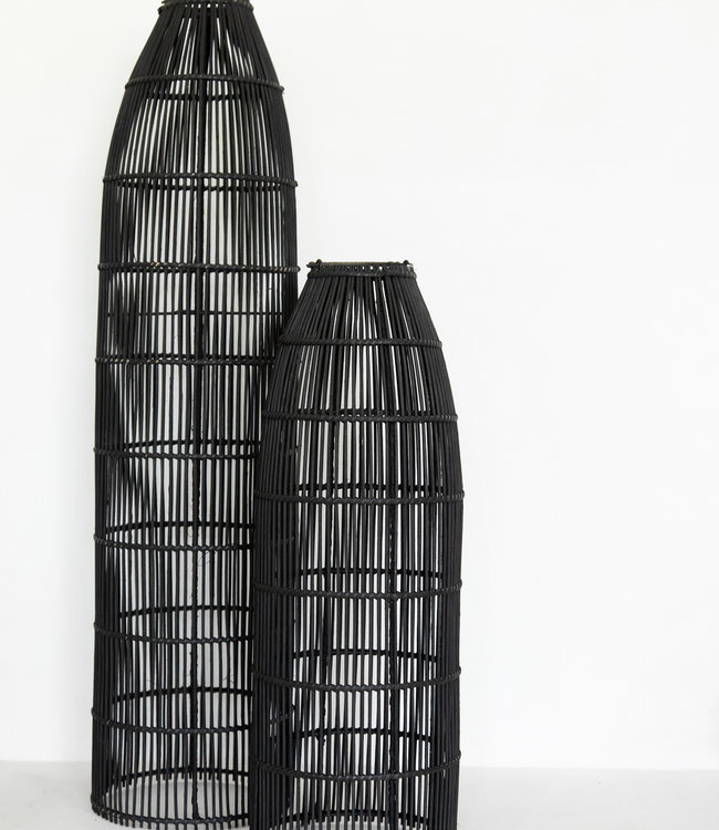 Bazar Bizar The Fish Trap Hanger - Zwart - M