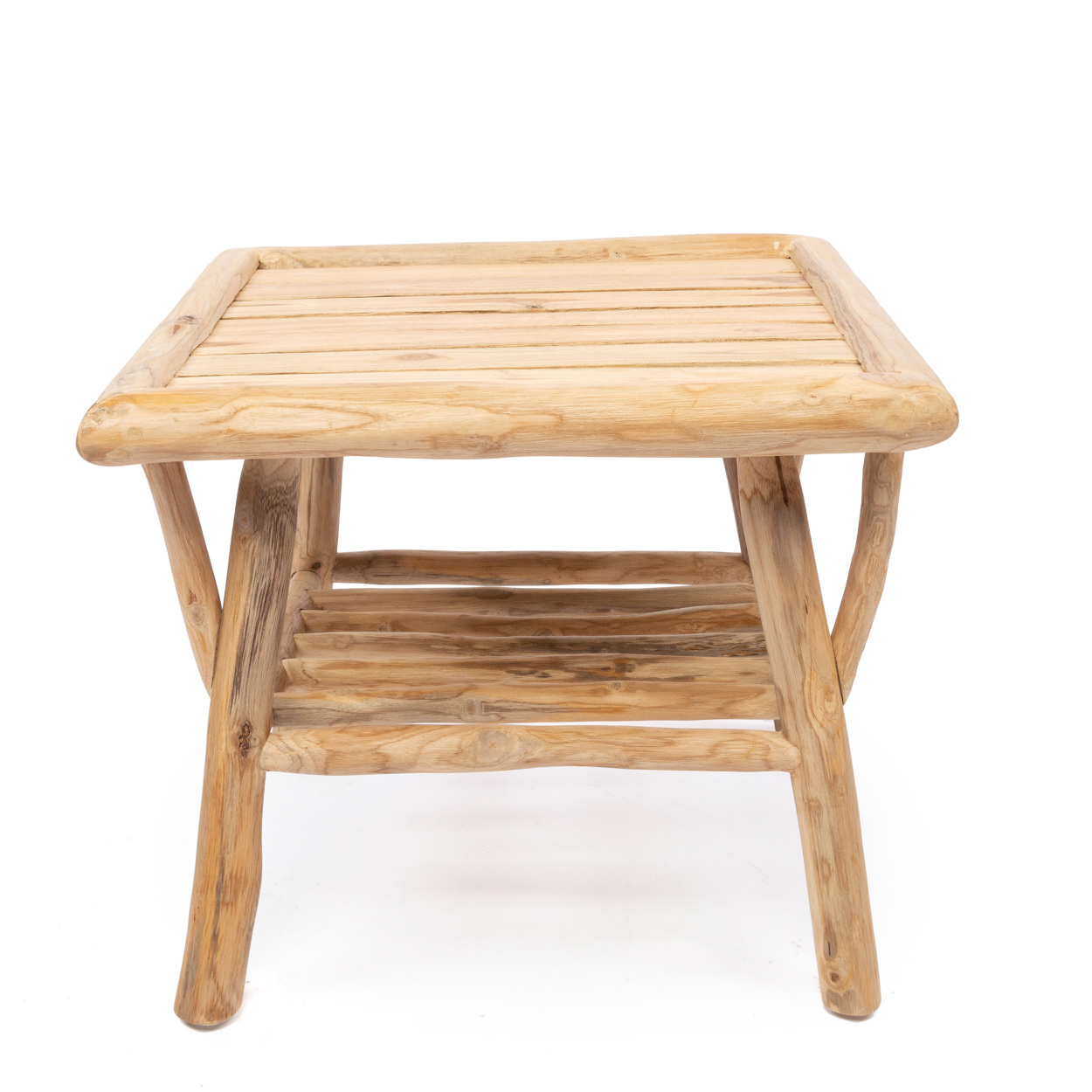 Bazar Bizar De Tulum Bijzettafel - Naturel - L50 x H45 cm