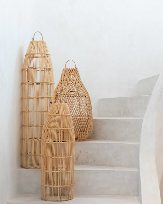 Bazar Bizar The Fish Trap Hanger - Naturel - L