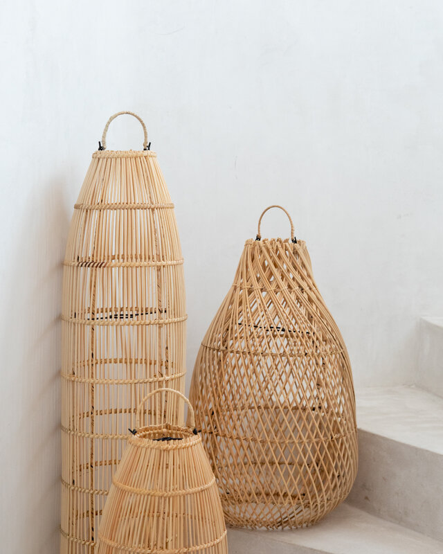 Bazar Bizar The Fish Trap Hanger - Naturel - L