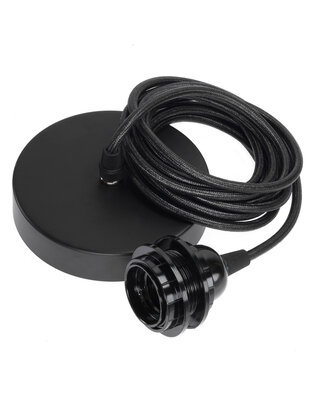 Bazar Bizar Fitting Lampen Plafond - Zwart - 1 Fitting