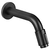 Muurkraan Inbouw - Koudwater Zwart  10,7 cm