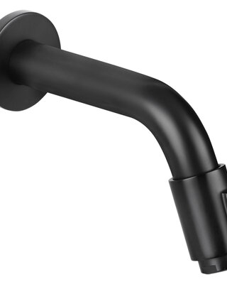 Differnz Muurkraan Inbouw - Koudwater Zwart 10,7 cm