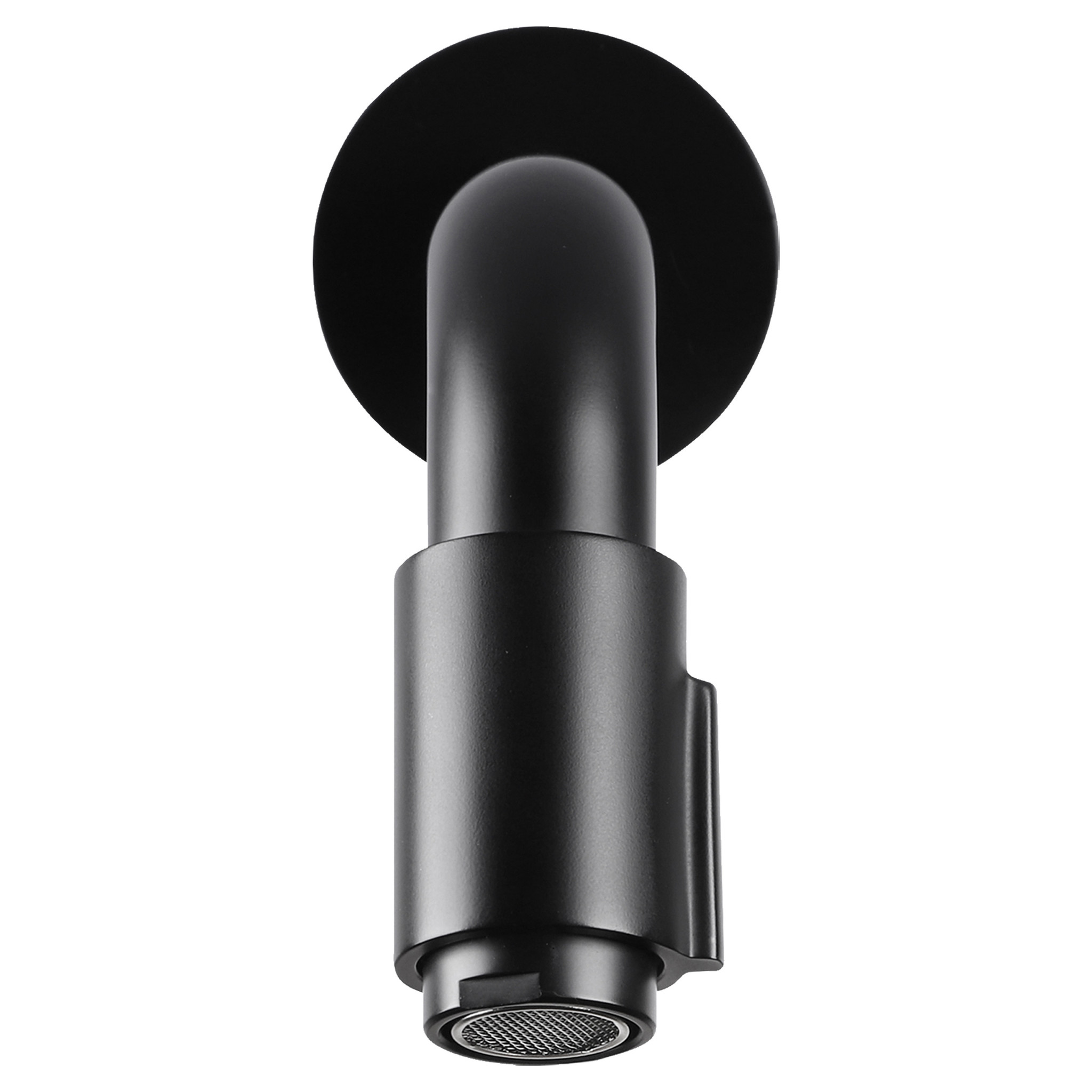 Differnz Muurkraan Inbouw - Koudwater Zwart 10,7 cm