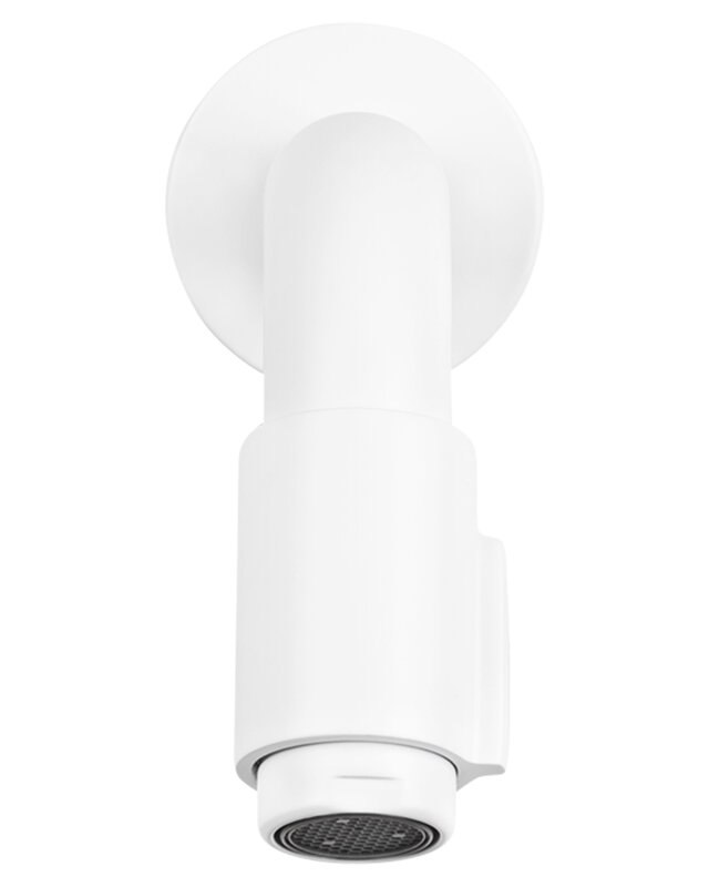 Differnz Muurkraan Inbouw - Koudwater Mat Wit 15,2 cm