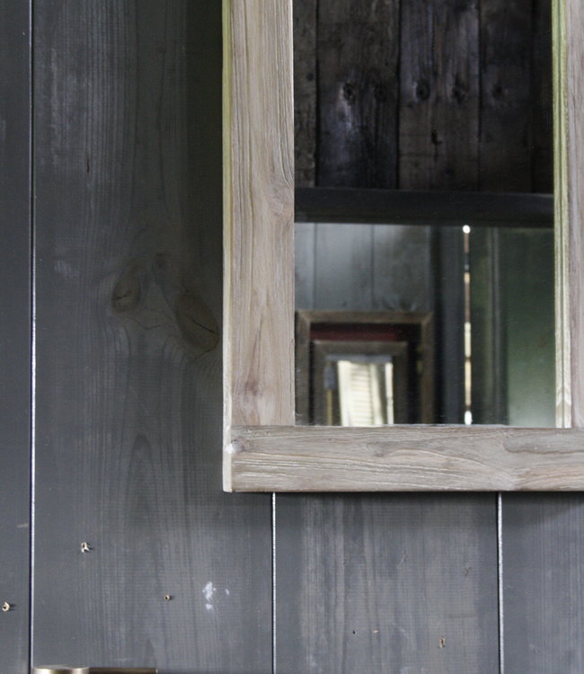 Rene Houtman Spiegel White Wash L60xB40xD3.5 cm