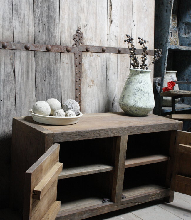 Rene Houtman TV-Meubel Rough 2 Deurs 100 cm - Naturel