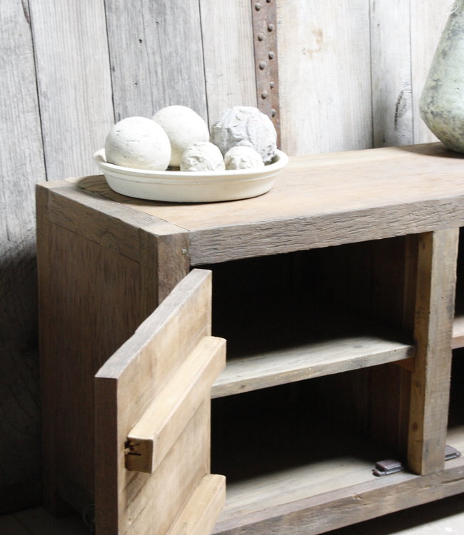 Rene Houtman TV-Meubel Rough 2 Deurs 100 cm - Naturel