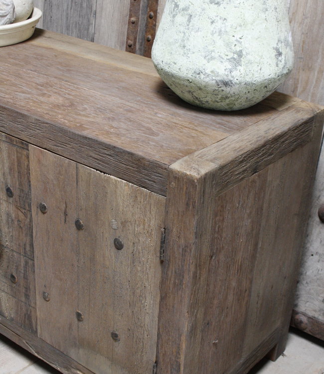 Rene Houtman TV-Meubel Rough 2 Deurs 100 cm - Naturel