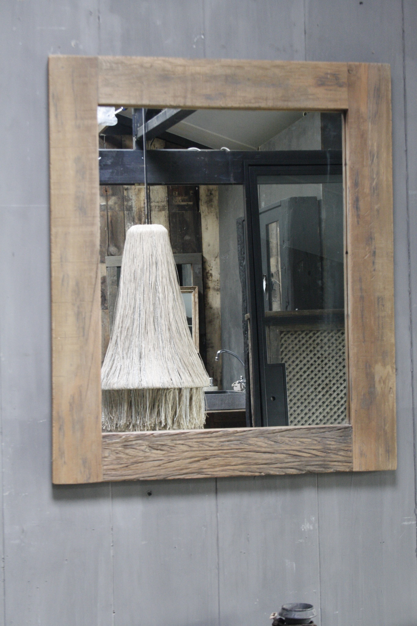 Rene Houtman Spiegel Naturel Wand L90 x B75 x D3 cm