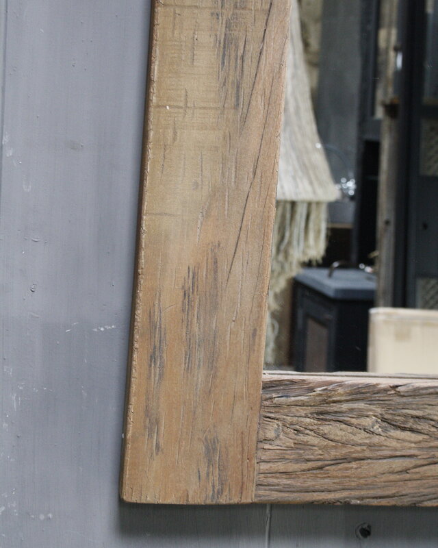 Rene Houtman Spiegel Naturel Wand L90 x B75 x D3 cm