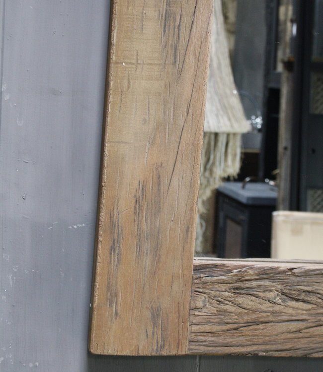 Rene Houtman Spiegel Naturel Wand L90 x B75 x D3 cm