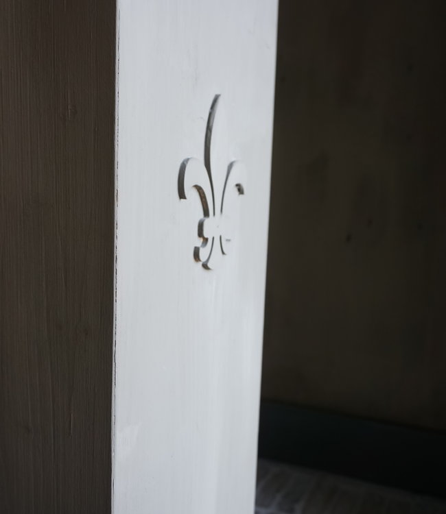 Rene Houtman Zuil Houten Sokkel + Ornament - Kies Uw Maat