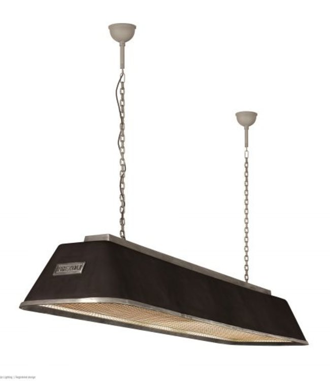Frezoli Bizz Hanglamp Grijs/zwart | L150 cm