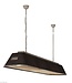 Frezoli Bizz Hanglamp Grijs/zwart - L150 cm